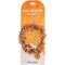 Earth's Jewels Semi-Precious Peach Aventurine Orange 2-Strand Chips Bracelet, Butterfly Charm